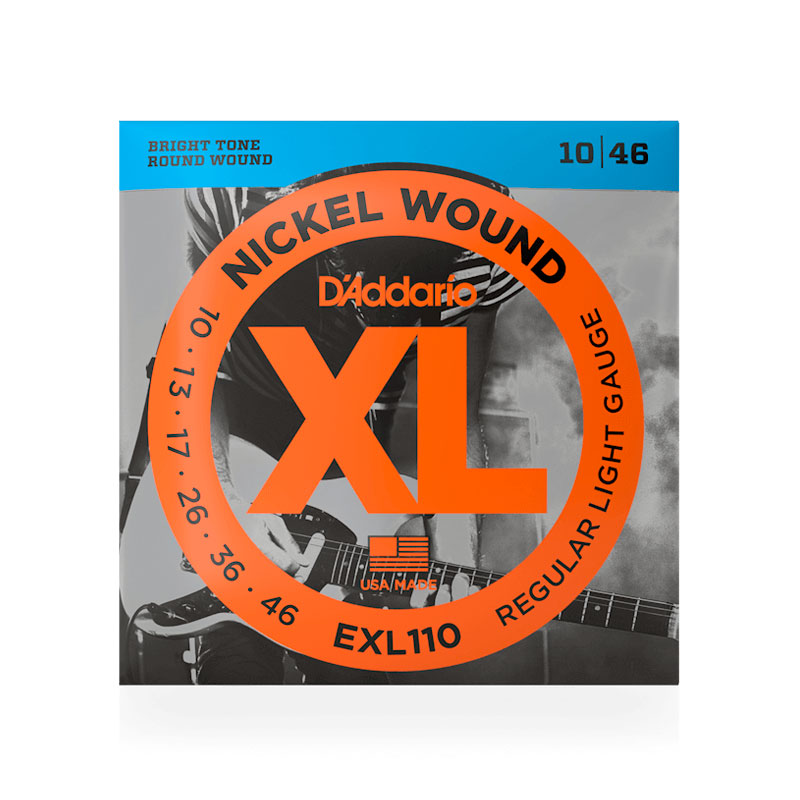 Cuerdas Para Guitarra Eléctrica D'Addario EXL110, 10-46