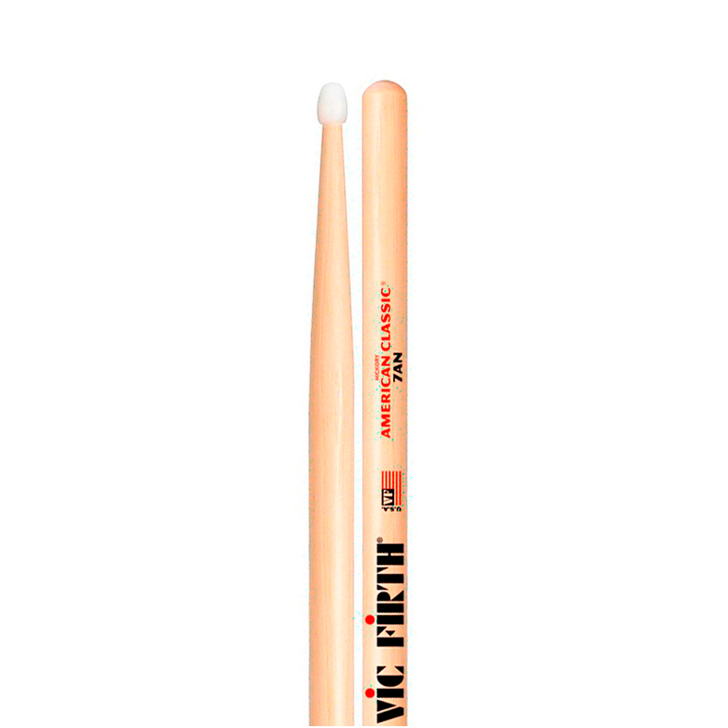 Baquetas Vic Firth 7An / 5An / 5Bn, Punta Nylon