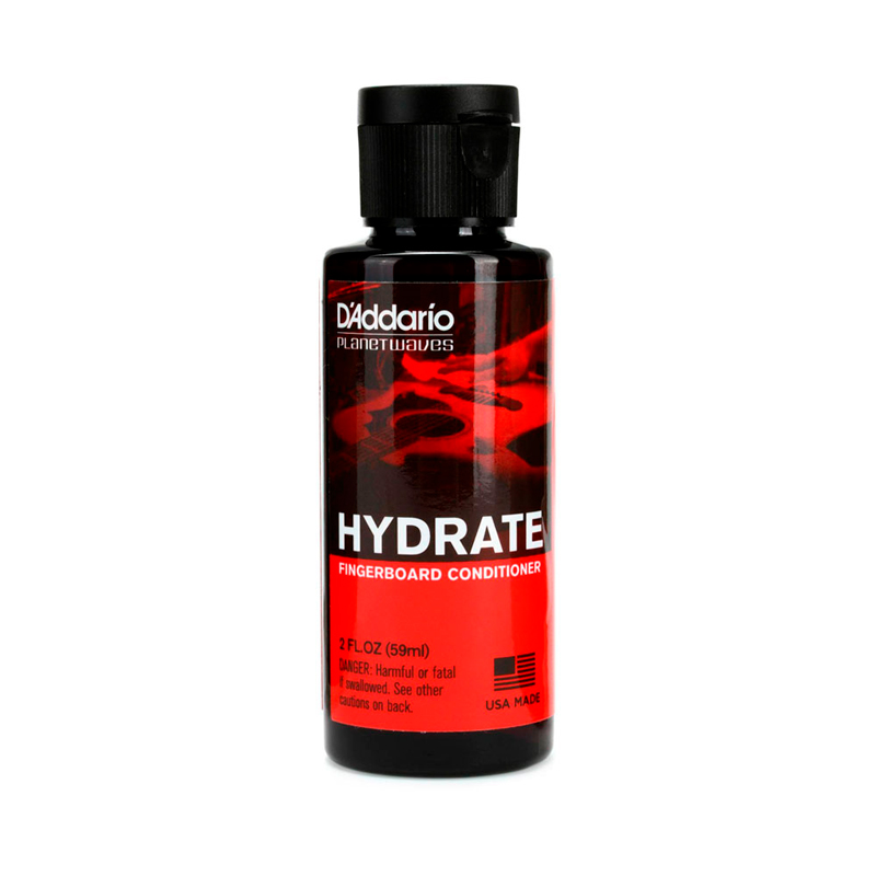 Limpiador Y Acondicionador Para Guitarra Hydrate D'Addario 2oz, Hidratante Diapasón