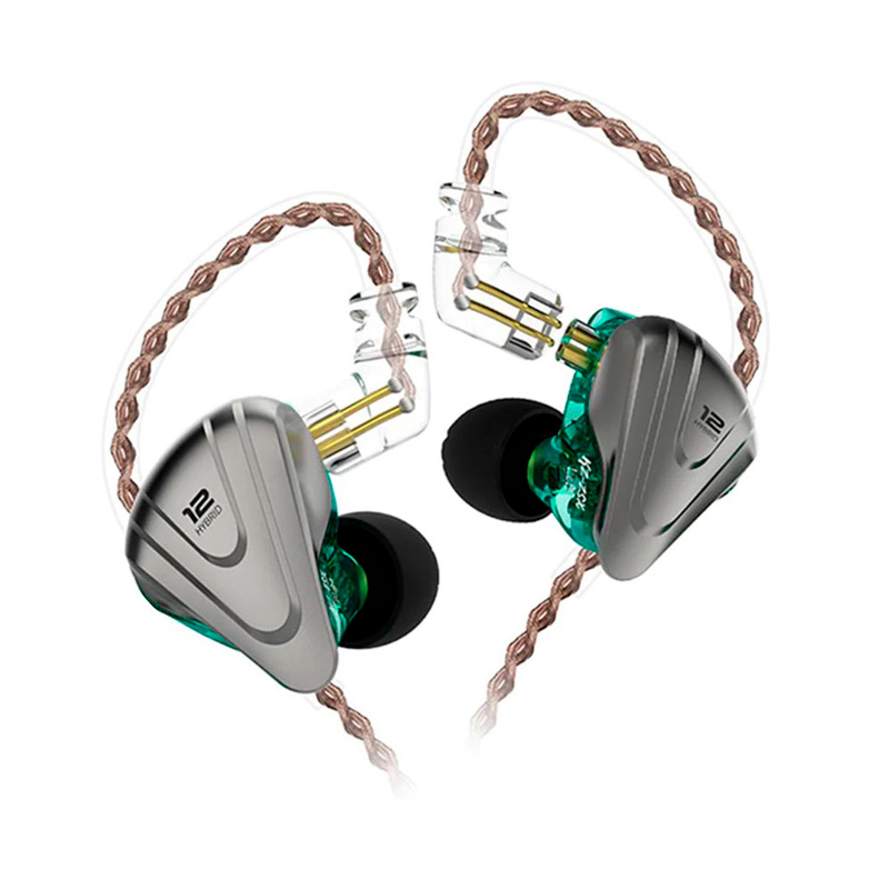 In Ears KZ ZSX Terminator 12 Drivers Híbridos