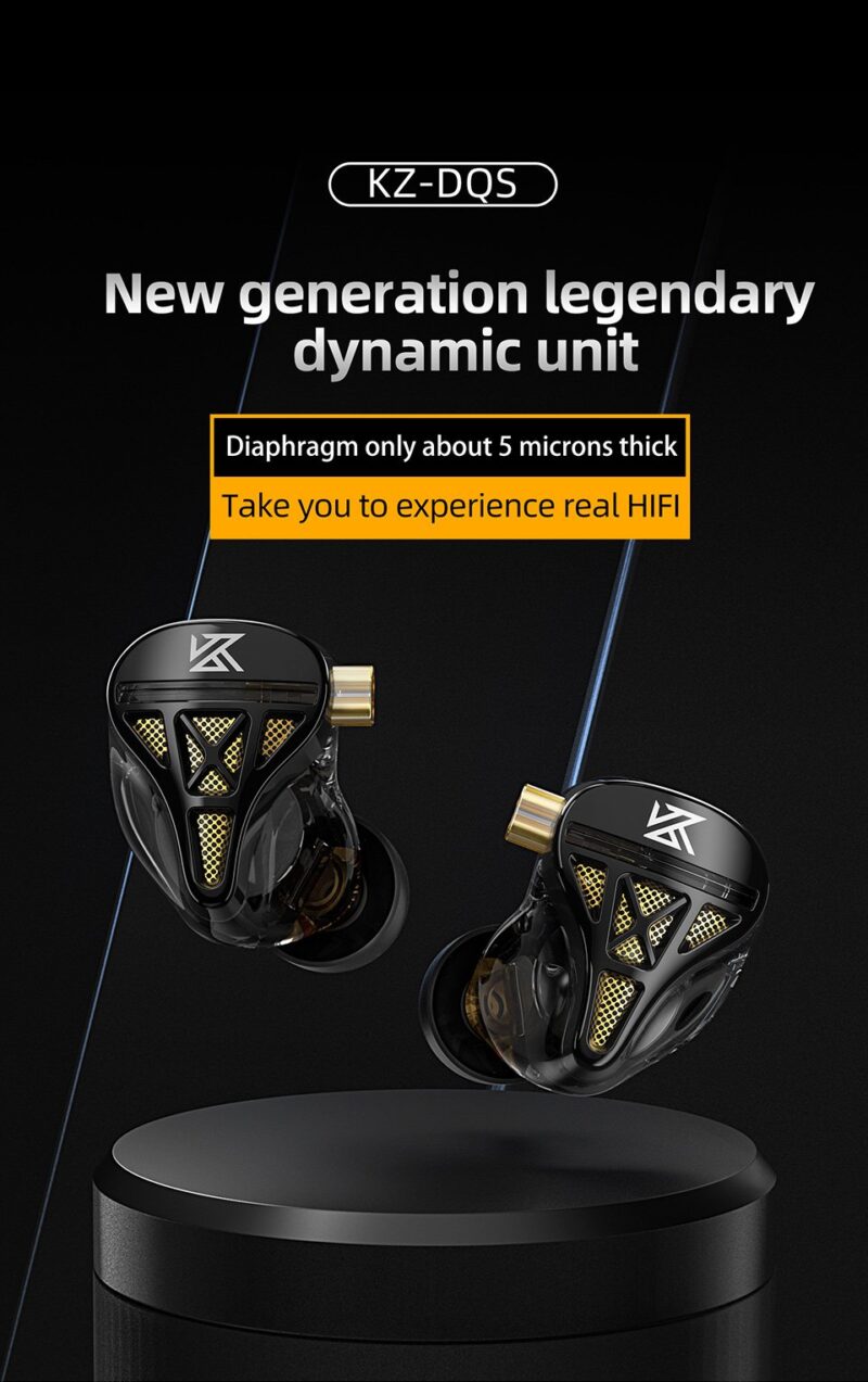 In Ears KZ DQS Con Microfono