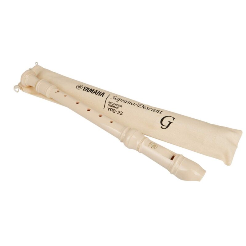 Flauta Dulce Yamaha YRS-23, 3 Cuerpos, Germano Soprano