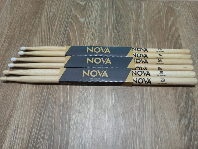 Baquetas Nova 2Bn Punta Nylon, Par