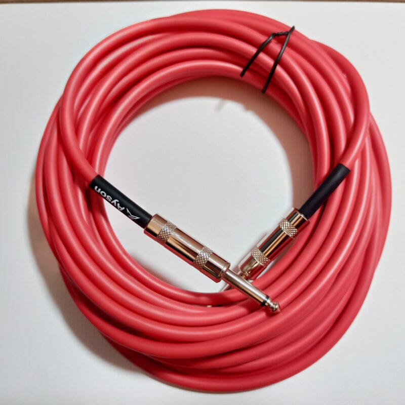 Cable Linea 6.3mm TS, 10mts, Generico Colores