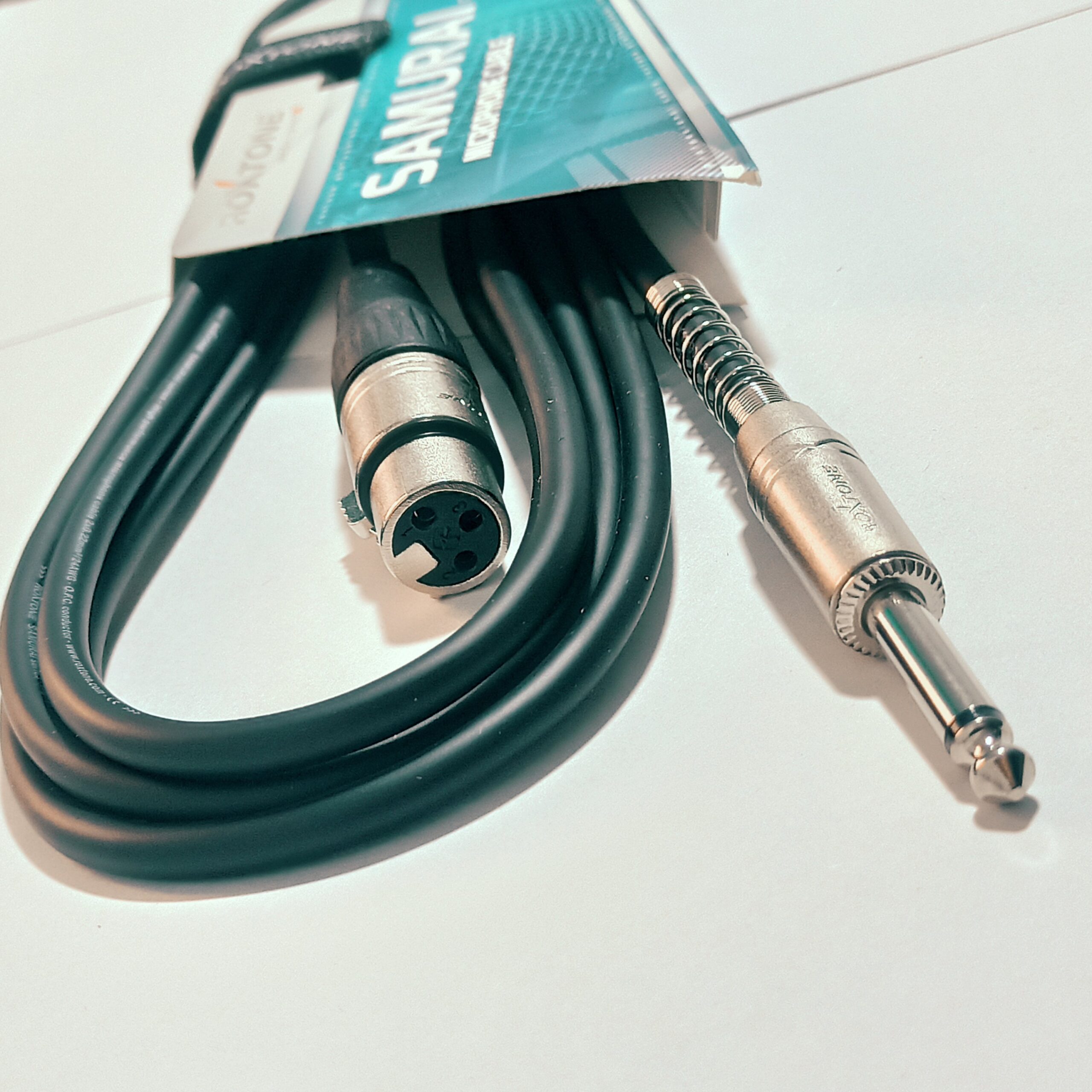 Cable Convertidor XLR - 6.3mm TS, H-M, 6mts, Roxtone Smart