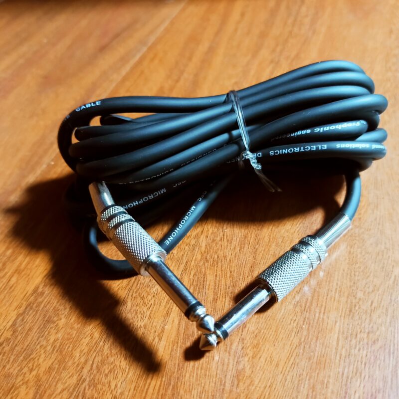 Cable Linea 6.3mm TS, 4mts, Prophonic
