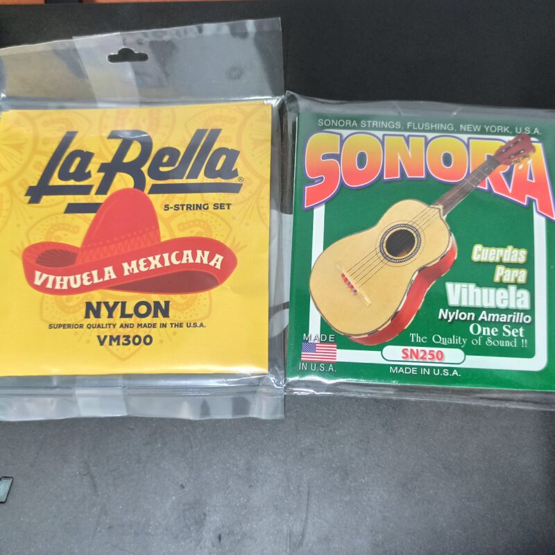 Encordado Vihuela 5C Sonora SN250 Nylon Amarillo