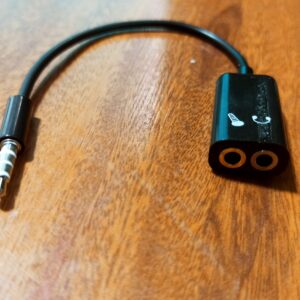 Convertidor Separador Microfono 3.5mm TRRS - TRS, M-2H, Prophonic