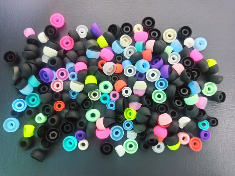 Gomas Eartips Silicona 1 Par Almohadillas, Genericas