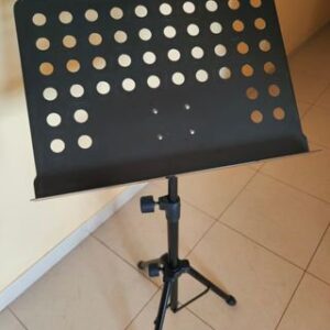 Atril Tripode Partitura Bandeja Robusto MS-202, Generico